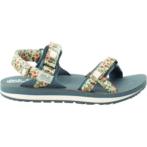 JACK WOLFSKIN OUTFRESH DELUXE SANDAL W COTTON WHITE ALLOVER