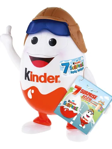 Kinder Überraschung Grossfigur Kinderino mit 7 Ü-Eiern 140g von Kinderschokolade