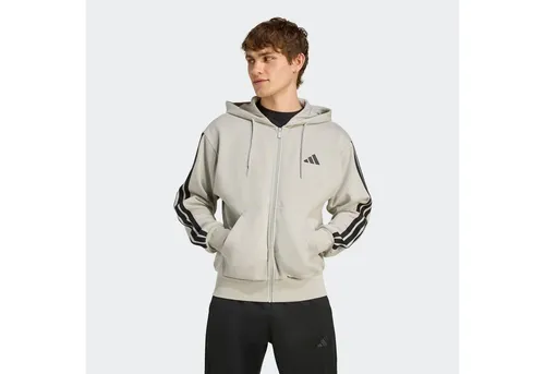 adidas Sportswear Sweatjacke ESSENTIALS 3-STREIFEN (1-tlg) für Laufen und Sportmode, mit Reißverschluss