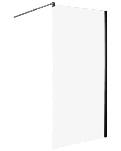 Walk-In Duschwand Klarglas 100x190 cm Ahaus