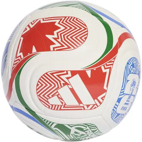 adidas World Cup 26 Trionda Club Fußball 2026 - Maschinengenähter Fußball in Größe 3, 4 oder 5, ideal für Freizeitspiele. Strapazierfähig und mit weichem Ballgefühl – perfekt für alle Fußballfans!