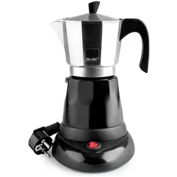 Ibili Elektrischer Espressokocher ''Arábica'' in Schwarz - 300 ml