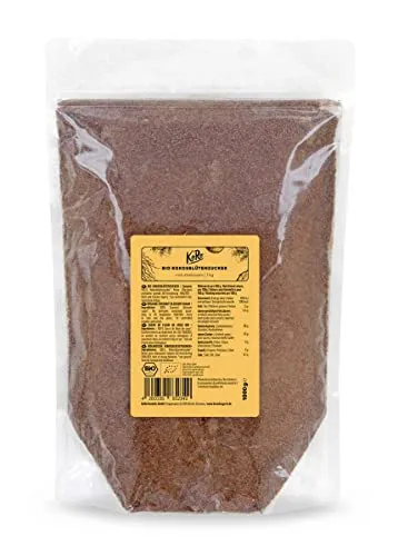 KoRo - Bio Kokosblütenzucker 1 kg - Naturbelasse Alternative zu Haushaltszucker ohne künstliche Zusätze
