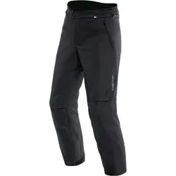 Dainese Rolle WP Textilhose - Wasserdicht & Komfortabel - Schwarz - Größe 50 - Motorradhose für maximalen Fahrkomfort, wasserdicht mit herausnehmbarem Innenfutter und weichen Protektoren. Ideal für Wintertouren und perfekt kombinierbar mit der Veloce D-Dry Jacke.