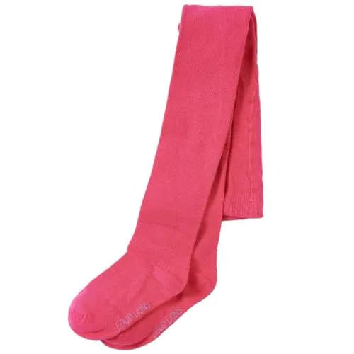 vidaXL Kinderstrumpfhose Strumpfhose Kinder Thermo Strickstrumpfhose Knallrosa 128