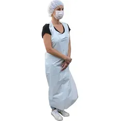 Medi-Inn PE-Schürzen, Extra-stark, glatte Oberfläche weiß / 75 x 140 cm / 50 Stück