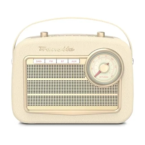 Technisat Transita 130 Beige - Kompaktes Radio - Radios - Tragbares Design mit hervorragendem Klang, ideal für unterwegs oder zu Hause.