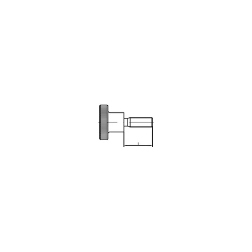 DIN 464 Rändelschraube hohe Form VG M4x8 - 50 Stück - Rändelschraube aus Stahl in hoher Form, ideal für einfache Handhabung und schnelle Montage. Perfekt für DIY-Projekte und professionelle Anwendungen.