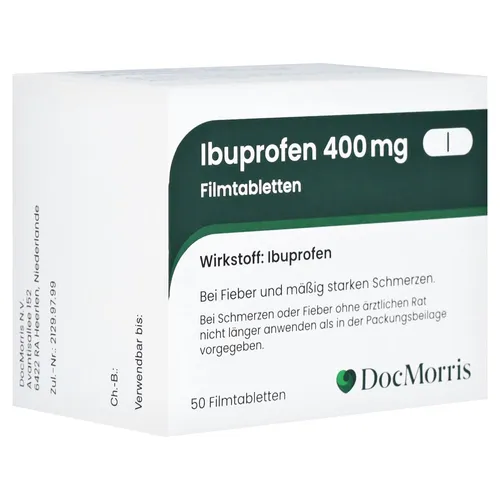 DocMorris Ibuprofen 400mg Filmtabletten 50 St