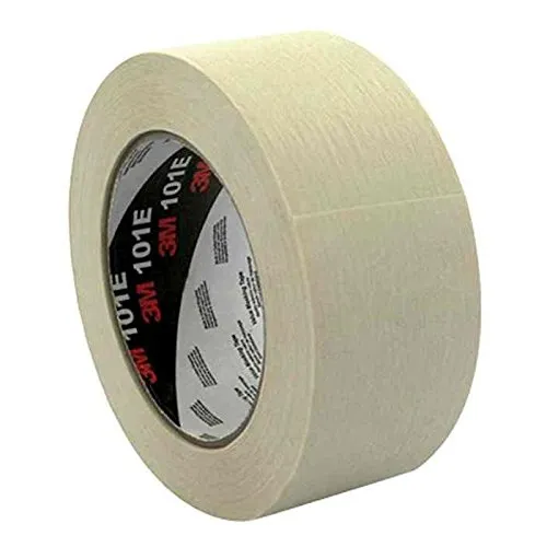 3M 1013650 Krepp-Klebeband 101E, 36 mm x 50 m, Papier, beige