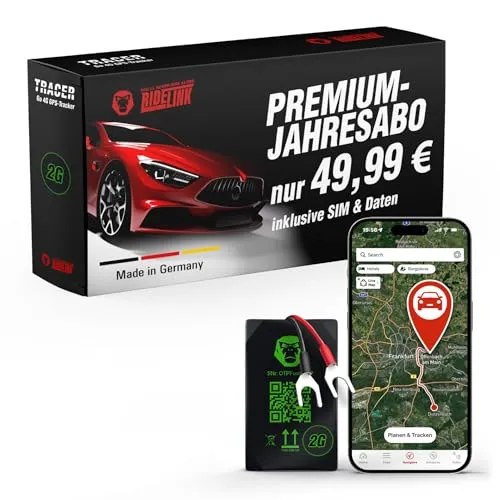 RideLink Tracer Go 2G GPS Tracker Auto Motorrad LKW
