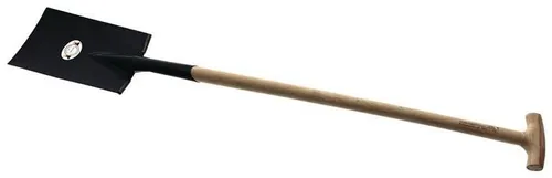 Rohrdüllspaten Größe 2 mit T-Stiel 850 mm