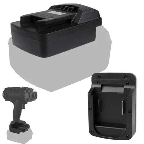 ThagBrco Adapter Konverter Kompatibel für Makita 18V Li-Ion Akku auf Kompatibel für Parkside 20V XTeam Li-Ion Elektrowerkzeug Akku (Keine Batterie)