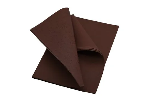 maDDma Aufnäher 1 zuschneidbare Flicken, Stoff - 100 % Baumwolle, Klebstoff - Polyethylen, schokobraun