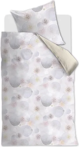 Beddinghouse Bettwäsche Jorg Grey 135 x 200 cm – Elegante Baumwolle - Hochwertiger Bettbezug aus 100% Baumwollsatin in stilvollem Grau, 135x200 cm. Genießen Sie Komfort und modernes Design für entspannte Nächte.