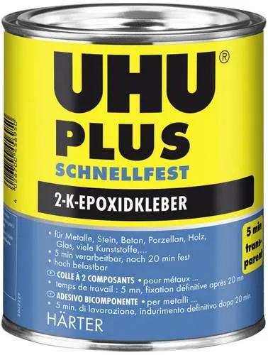 UHU 2-Komponenten-Kleber Schnellfest Härter von UHU