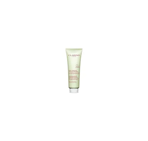 Clarins Purifying Gentle Foaming Cleanser 125ml - Gesichtsreinigung für Mischhaut und fettige Haut, sanfte Reinigung mit pflanzlichen Inhaltsstoffen und Microbiote Complex für ein gesundes Hautbild.