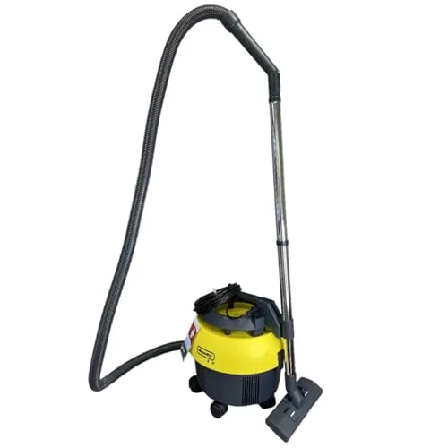 Cleanfix Staubsauger S10 Plus (Gelb) - Professionelle Reinigungsleistung - Stabstaubsauger mit 250 mbar Saugleistung, ideal für Tierhaare, 10m Netzkabel und 12-Liter-Staubbeutel für maximale Effizienz und Reichweite.