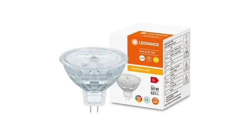 Żarówka LED MR16 12V 8W = 50W 621lm 2700K Ciepła 36 CRI90 Ściemnialna LEDVANCE S