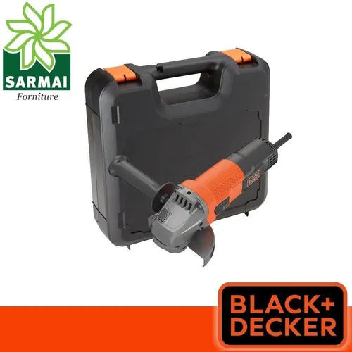 Black+Decker Winkelschleifer 750W 115mm Nullspannungsschalter Spindelarretierung