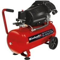 Einhell Kompressor TC-AC 420 50 10 V - 2.200 Watt, max. 10 bar, 50 l-Tank und hohe Ansaugleistung für effizientes Arbeiten