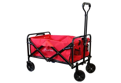 Hand- & Bollerwagen Rot von Lacers