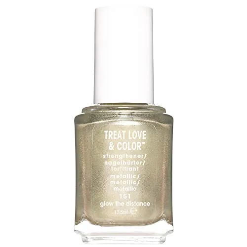 Essie Pflegender Nagellack Nr. 151 glow the distance, Regeneration & Glanz, Gold, 13,5 ml