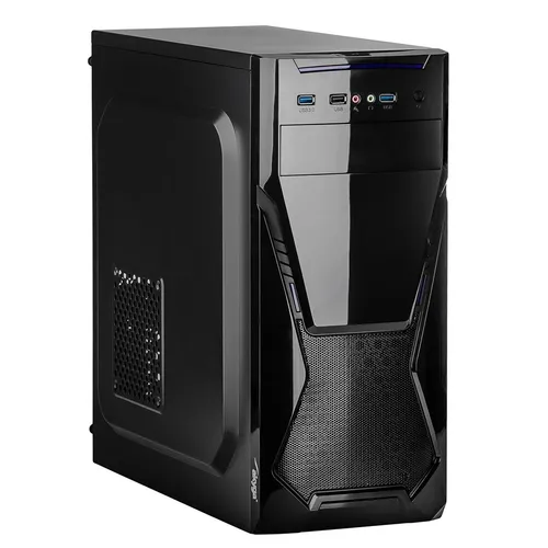 Akyga AK13BK Computer-Gehäuse Micro Tower Schwarz Akyga 5901720132420