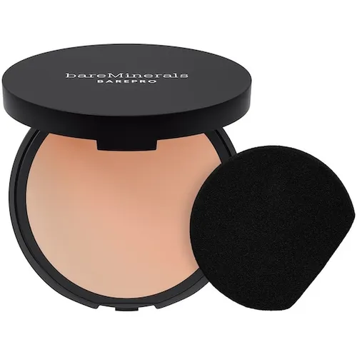 bareMinerals 24H Skin-Perfecting Powder Foundation Light 20 Cool - Make-up für einen natürlichen, makellosen Teint. Die mineralische Formel bietet 24 Stunden lang Halt, spendet Feuchtigkeit und ist ideal für empfindliche Haut.