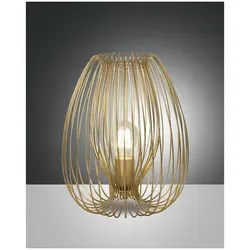 Fabas Luce CAMP Tischleuchte E27 1x40W gold edelmatt in gold von Fabas Luce