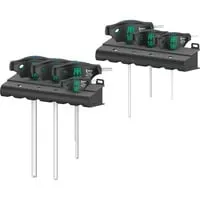Wera 05023450001 454 7 HF Set 1 - 7-teiliges Quergriff-Schraubendrehersatz, ergonomisch und mit Haltefunktion für hohe Kraftübertragung