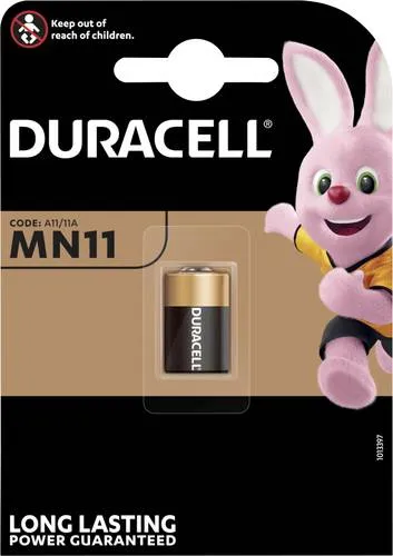 DURACELL MN11 Fotobatterie 6,0 V - Zuverlässige Energie - Batterien - Die DURACELL MN11 Fotobatterie 6,0 V bietet höchste Energieeffizienz und Langlebigkeit, ideal für zuverlässigen Betrieb Ihrer Geräte.