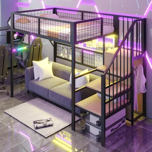 HAUSS SPOLE Polsterbett Polsterbett Doppelbett Funktionsbett Bettrahmen Jugendbett Kinderbett (Samt Doppelbett, mit höhenverstellbarem Kopfteil), 140x200cm Ohne Matratze