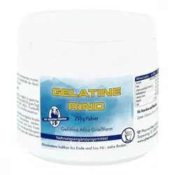 Produktbild Gelatine Rind Pulver Dose