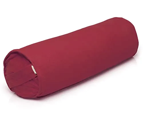 Yogistar Yoga-Bolster Yin - Basic - Rund Bordeaux