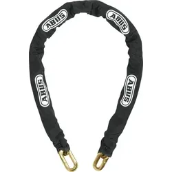 ABUS Kette 10KS - 10 mm starke Motorrad-Kette - Fahrradschlösser: Robuste Kette aus gehärtetem Stahl mit Textilschlauch für Lackschutz, ideal für Motorräder und Fahrräder, Länge 110 cm.