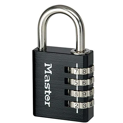 Master Lock 7640EURDBLK - Vorhängeschloss