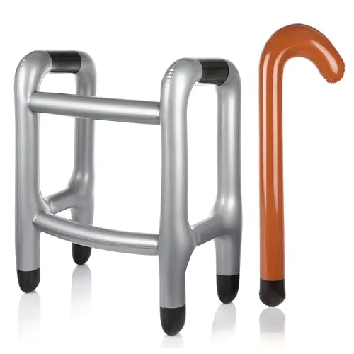 FunX Aufblasbare Gehhilfe und Gehstock Set von FunX