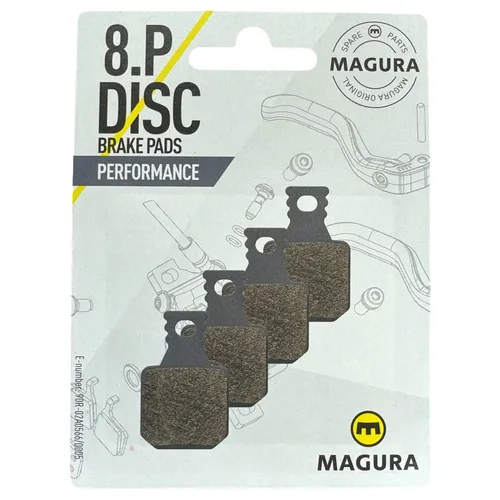 Magura MT 8.P Performance Fahrrad MTB Hydraulische Scheibenbremsen Bremsbeläge