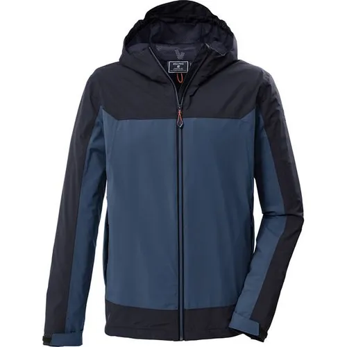 KILLTEC Herren Funktionsjacke KOS 40 MN JCKT - Leicht & Atmungsaktiv - Wasserabweisende Herren Funktionsjacke mit Stehkragen, ideal für Outdoor-Aktivitäten. Mit verstellbaren Ärmelbündchen und verschließbaren Seitentaschen für höchsten Komfort.