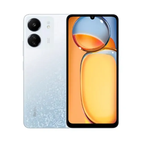 Xiaomi Redmi 13C Dual LTE 128 GB 6 GB RAM (Gletscherweiß) Weiß