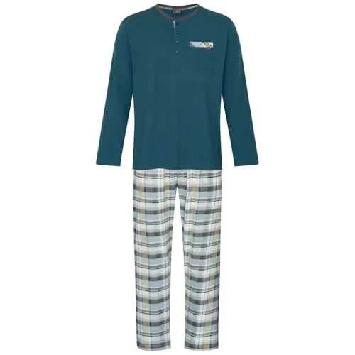 Herren Schlafanzug Shorty Set – Komfortable Nachtwäsche