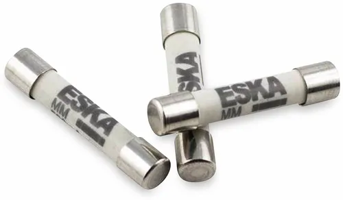 ESKA Multimetersicherung 632.417, Feinsicherung 6,3x32mm, superflink, FF 1 A, 10 Stück 632417