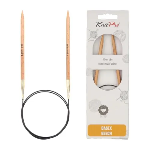 KnitPro Basix Beech Rundnadeln 40