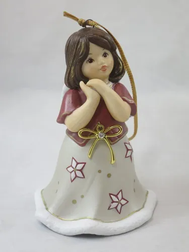 Jahresglöckchen 2021, Jahresengelglöckchen, Friedliche Weihnachtszeit, Goebel Po