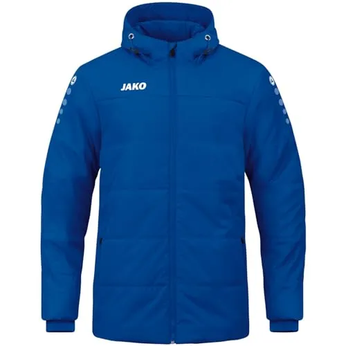 JAKO Herren Coachjacke Team mit Kapuze, Royal, S von JAKO