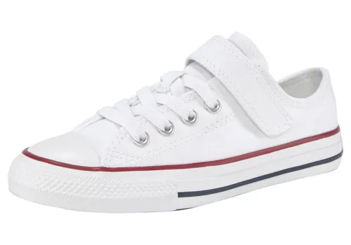Converse CHUCK TAYLOR ALL STAR 1V EASY-ON Ox Sneaker mit Klettverschluss - Sportliche Sneaker in Weiß mit praktischem Klettverschluss, ideal für Kinder und einfaches An- und Ausziehen.