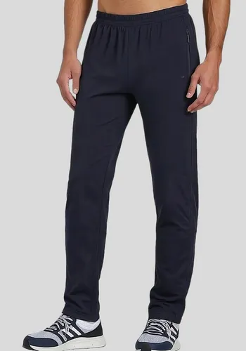 Herbold Sportswear Jogginghose Herren Trainingshose Freizeithose mit Reißverschlusstaschen, Bi-elastisches Stretchmaterial