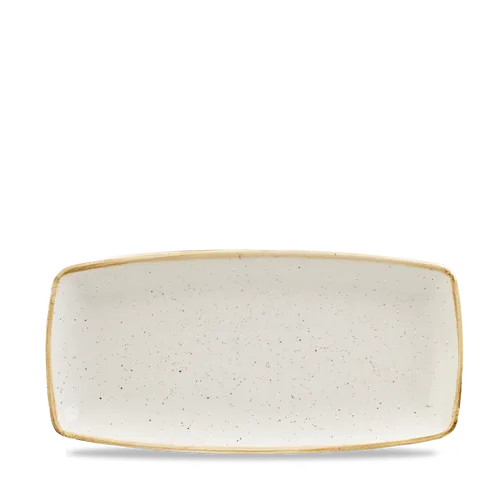 Churchill STONECAST Oblong Plate Barley White von Churchill