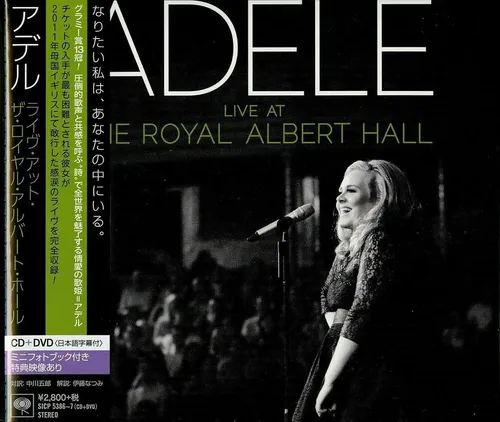 Neue ADELE-LIVE AT THE ROYAL ALBERT HALL-JAPAN CD+DVD